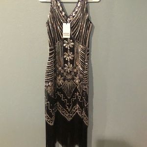 Beaded Flapper Dress